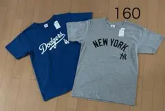 MLB ドジャース ニューヨーク・ヤンキース Tシャツ 160