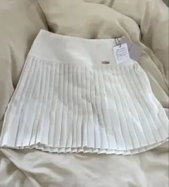 An MILLE プリーツミニスカート ホワイトのサムネイル