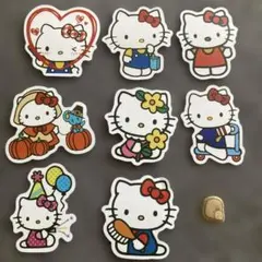 ハローキティ キャラクターシール 8枚セット
