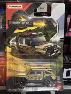 マッチボックス '19 Jeep Gladiator ジュラシックワールド