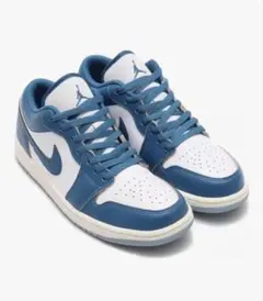 新品未使用 Air Jordan 1 Low エアジョーダン ホワイト/ブルー