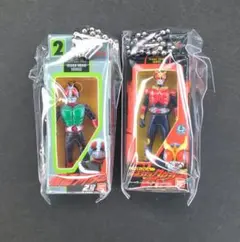 仮面ライダー ソフビパッケージチャーム 2種セット