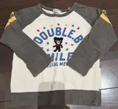 DOUBLE.B トレーナー 100cm