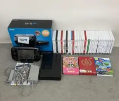 Wii Uブラック本体とゲームソフトセット