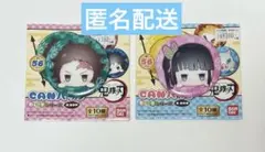 鬼滅の刃 竈門炭治郎 栗花落カナヲ 缶バッジ 2個セット