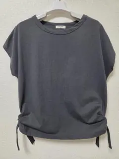 【studio CLIP】 半袖Tシャツ チャコールグレー M　【美品】のサムネイル