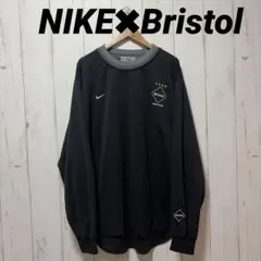 NIKE✖︎Bristol ナイキ　ブリストル　コラボ　ロン　刺繍ロゴ　Mサイズ