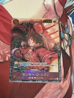 モンキー・D・ルフィ SR パラレル ST01-012　尾田先生書き下ろし