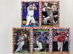 Topps MLB 選手カード 5枚セット