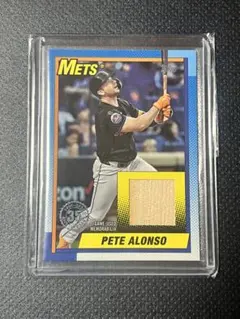 ピートアロンソ実使用バットカード