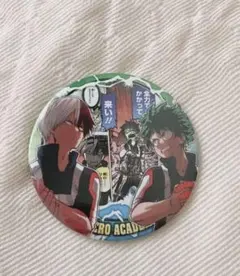 ヒロアカ展 BIG缶バッジ 轟焦凍　緑谷出久