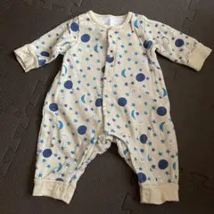 La Stella 星と月プリントロンパース 60