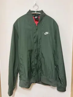NIKE ボンバージャケット ダークグリーン L