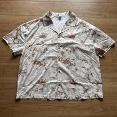 オープンカラーシャツ　超美品　1回のみ洗濯　メンズXL 夏　速乾　オーバーサイズ