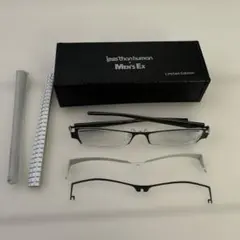 レスザンヒューマン MEN’S EX コラボ　メガネ