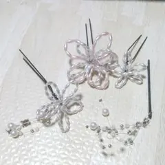 ヘアアクセサリー　４個セット