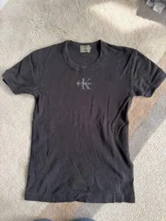 Calvin Klein 半袖Tシャツ S 黒　中古品（ちびT）のサムネイル