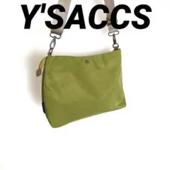 Y'SACCS イザック ショルダーバッグ グリーン ナイロンのサムネイル
