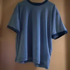 beams Japan シアーリンガーTシャツ　ブルーカラー日本製のサムネイル