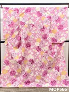 二尺袖 ポリエステル着物 MERCURYDUO 桜 袴向き MOP520 - メルカリ