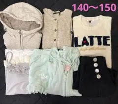 JENNI他まとめ売り8点★140〜150★ピンクラテ★ユニクロ★女の子