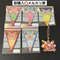ディズニーランド ディズニーシー ガーランド 40周年 限定 バケパ 非売品