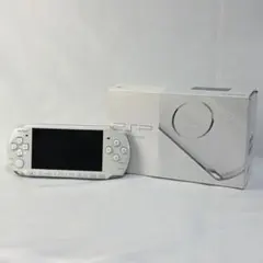 美品 PSP 3000 パールホワイト／　ソニー　プレイステーションポータブル