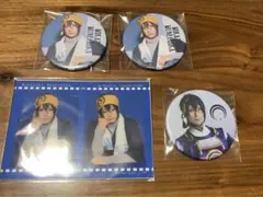 刀ミュ 陸奥一蓮 三日月宗近 黒羽麻璃央 缶バッジ フィルム