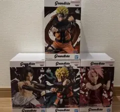 NARUTO Grandista ナルト サクラ サスケ 4個セット