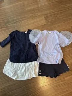 再値下げ【上下2セット売り】120-130cmガールズ