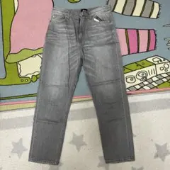 アパートバイローリーズグレー デニムパンツ Lサイズ