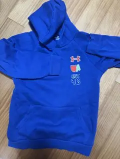 パーカー YXL 青　アンダーアーマー　ブルー　160