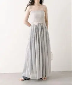 mystic チュールベアキャミワンピース 1サイズ