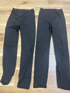 TOPVALU ブラック スパッツ 140cm