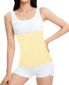 腹巻き メンズ レディース 腹巻 妊婦 マタニティ 温活腹巻 薄手 イエロー