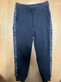 Calvin Klein Jeans ブラック ジョガーパンツ S