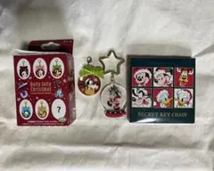 【ディズニー】クリスマス シークレットキーチャーム グーフィー 2種
