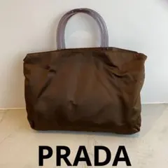 PRADA トートバック ブラウン