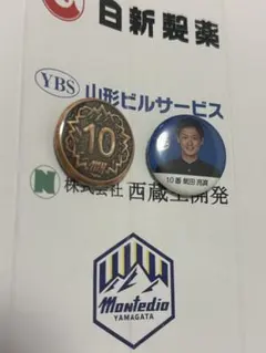 モンテディオ山形 オールスター缶バッジ 氣田亮真選手 - メルカリ