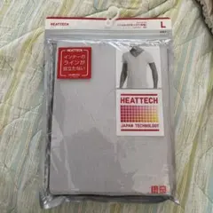 即購入可　未使用品　UNIQLO ヒートテック　シームレス　グレー　Lサイズ
