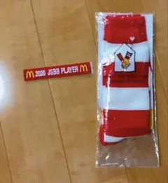 【非売品】マクドナルド JSBB 靴下　ワッペン　セット