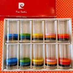 昭和レトロ　レトロポップ　一口ビールグラス　ピエールカルダン　佐々木硝子　10個