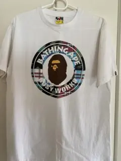 A BATHING APE GO APE Tシャツ ホワイト L - メルカリ