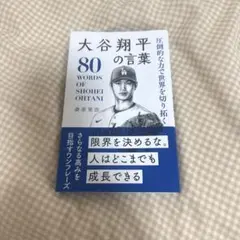 大谷翔平 80の言葉 桑原晃弥
