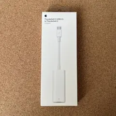 Thunderbolt3(USB-C) to Thunderbolt2アダプター