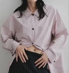 新品未使用　anuke Over Pocket Shirtsピンクのサムネイル