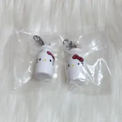 ハローキティ アメリカンデザイン めじるしアクセサリー ミルク 2点セット