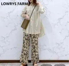 LOWRYS FARM ローリーズファーム エコレーヨンリネンBIGシャツ　長袖のサムネイル