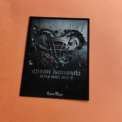 浜崎あゆみ 新品未使用品 各公演TAパスポートブロンズ 限定 ステッカー1枚