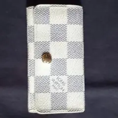 LouisVuitton 4連キーケース ダミエアズール